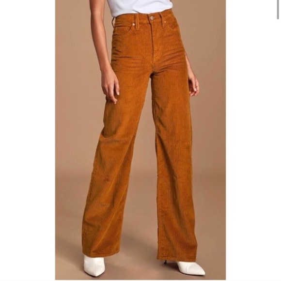Levis Ribcage Wide Leg Cords 